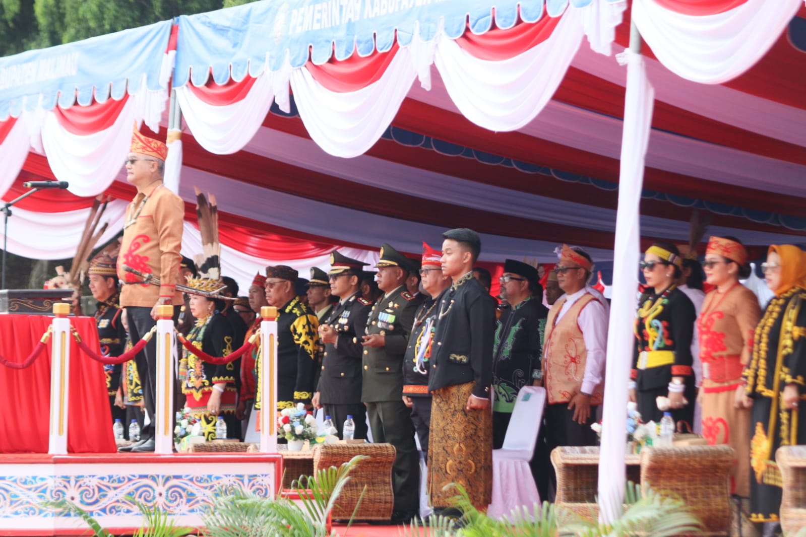 Dandim 0910/Malinau Hadiri Upacara HUT RI Ke-80, Wujud Penghormatan kepada Pahlawan
