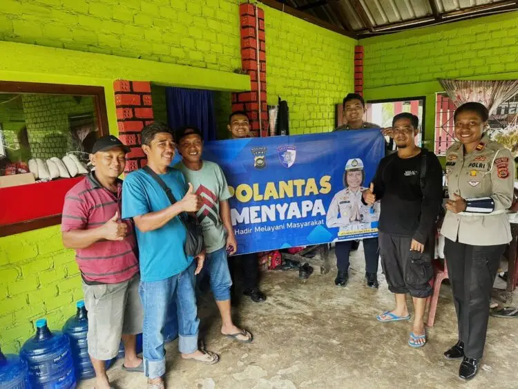 Jum’at Berkah,Bersama Satlantas Polres Tanjabtim, Mempererat Kebersamaan Antara Polri Dan Masyarakat