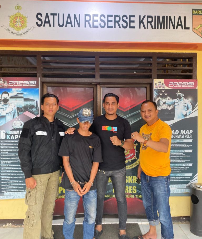Tim Unit Reskrim Polsek Nipah Panjang,Tangkap Satu Remaja Pelaku Curanmor
