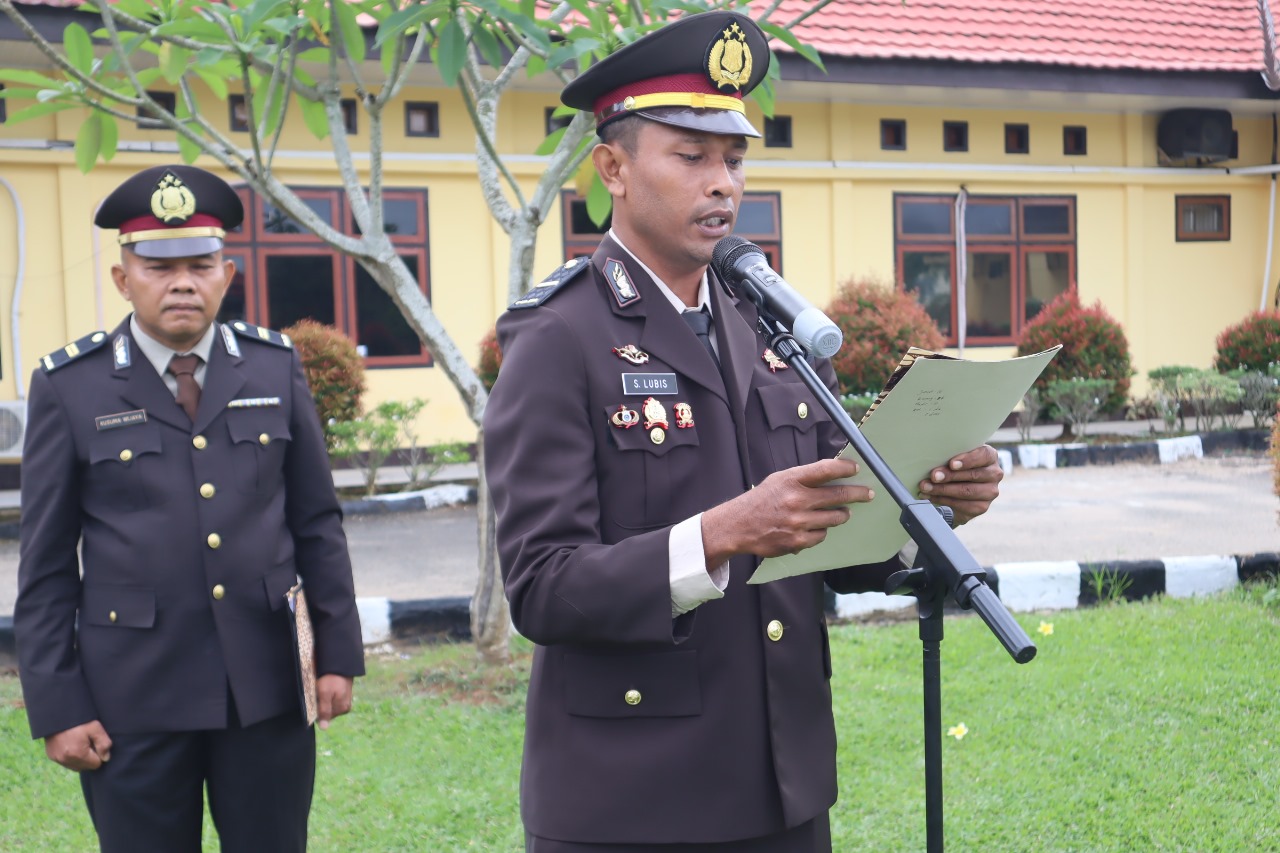 Polres Tanjabtim Gelar Upacara Peringatan Hari Kesaktian Pancasila
