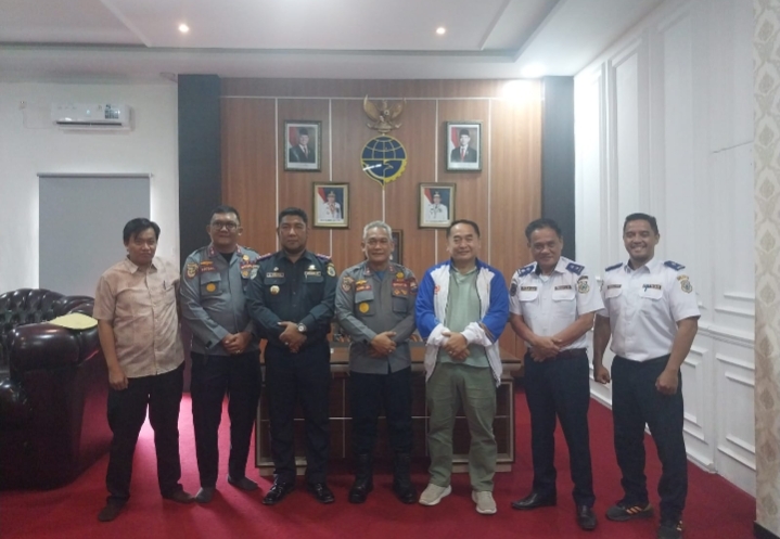 Kadishub Tanjabtim H.Taufik Hidayat, Silaturahmi Ke Dishub Perhubungan Provinsi Jambi