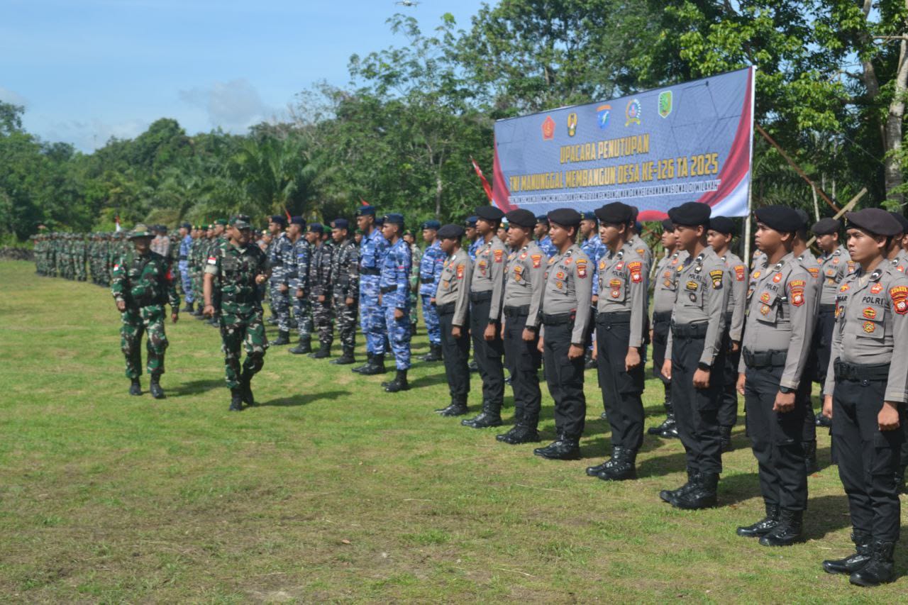 TMMD ke-126 Tahun 2025 jajaran Kodam XII/Tanjungpura Resmi di Tutup