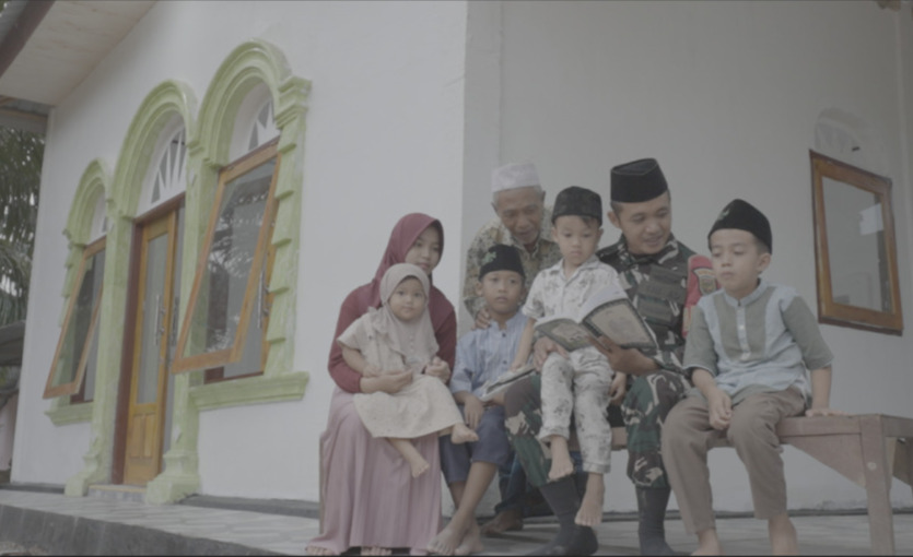 Mushola Hasil TMMD 126 Kodim 0401/Muba Kini Jadi Oase Spiritual Warga Desa Pinang Banjar