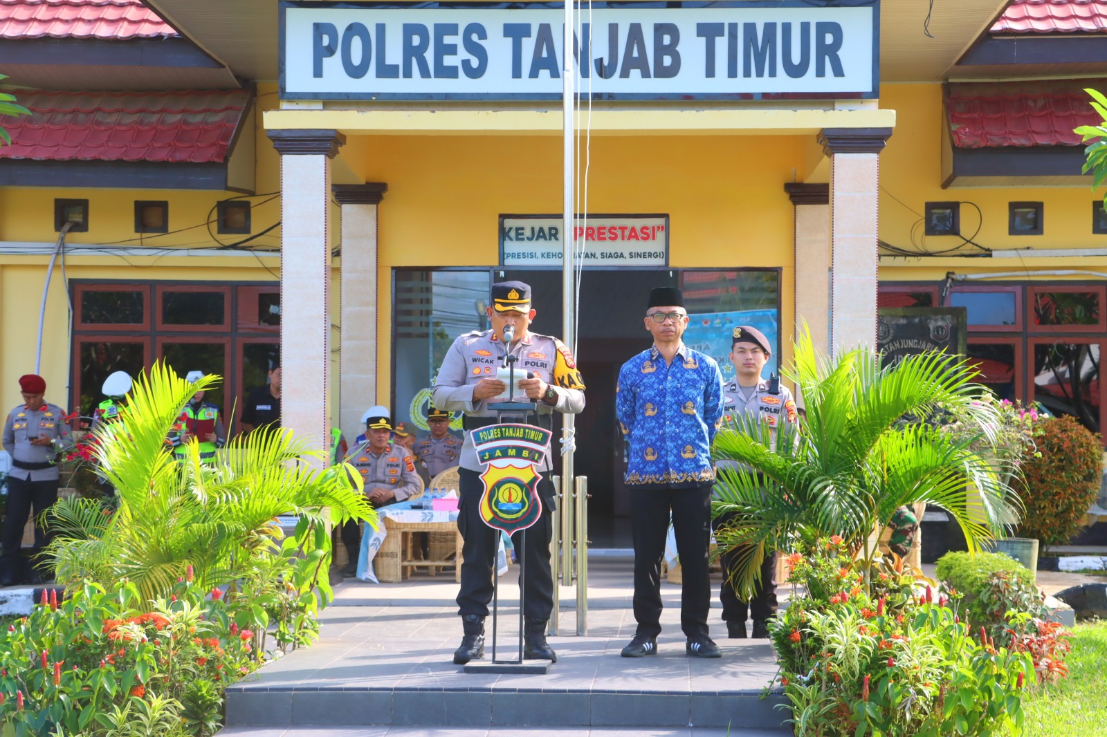 Amankan Nataru,135 Personil Diterjunkan Dalam Operasi Lilin 2025 Di Tanjung Jabung Timur