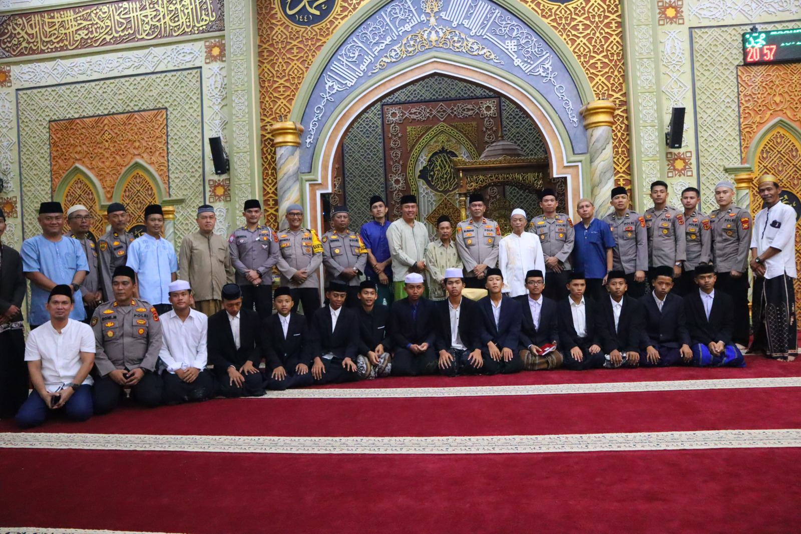 Wujudkan Sinergi Antara Polri Dengan Masyarakat Dalam Menjaga Kamtibmas, Di Bulan Penuh Berkah Polres Tanjab Timur Gelar Safari Ramadhan 1447 H